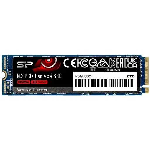 Диск SSD 500 GB Silicon Power UD85 M.2 2280 PCI-Ex 4.0*4 NVMe - фото 1