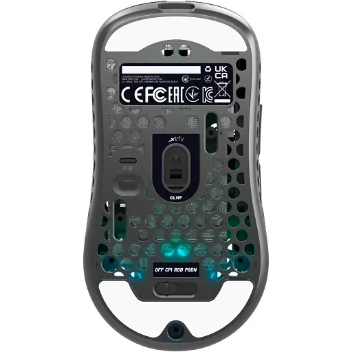 Мышь Xtrfy M42 Wireless Black (M42W-RGB-BLACK) [131189] - фото 7