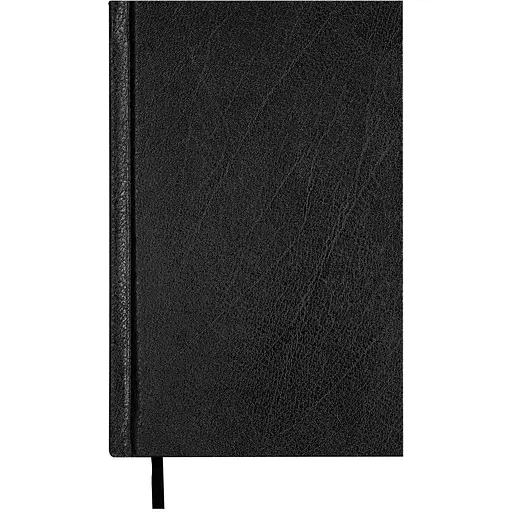 Ежедневник недатированный Buromax Strong L2U A6 бумвинил 336 страниц черный (BM.26050-01)