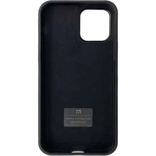 Чохол-накладка Molan Cano Silicone SF Jelly Mixxi для Apple iPhone 12 Pro Max (black) - фото 4