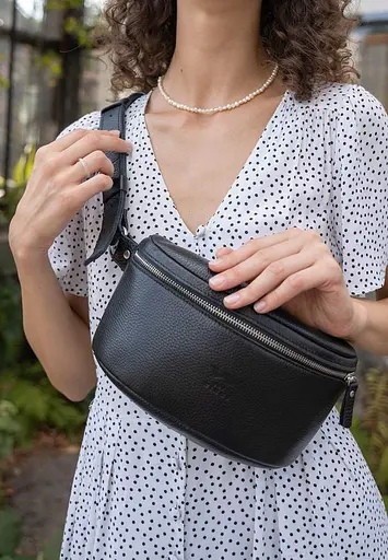 Поясна сумка Explorer S чорна флотар - фото 3