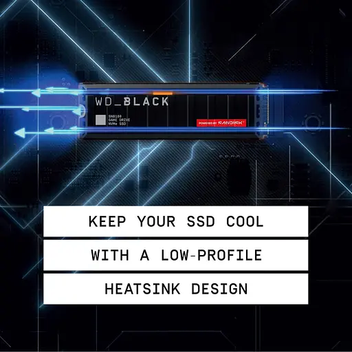 Накопитель SSD Western Digital m.2 NVMe 1TB WD Black SN8100 PCIe 5.0x4 (WDS100T1XHM-00CMT0) - фото 8