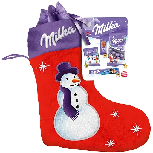 Подарунковий набір Milka Stiefel новорічний 196 г