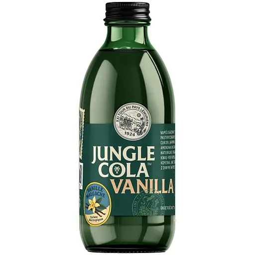 Напій газований Jungle Cola Ваніль 0,33л