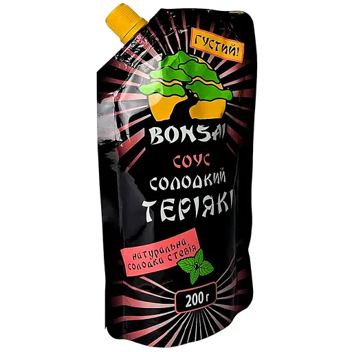 Соус солодкий Bonsai теріякі 200 г