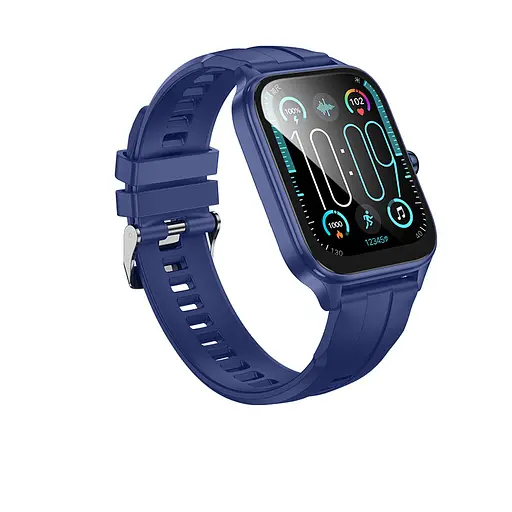 Смарт-годинник Hoco Smart Watch Y27 Smart sports watch (call version) Blue - фото 2