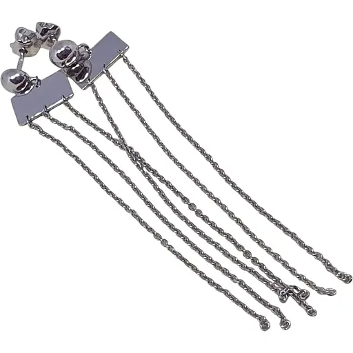 Срібні сережки-пуссети Qvaliz. 90201398