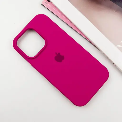 Чохол Epik Silicone Case Full Protective AA для Apple iPhone 16 Pro Max 6.9 Червоний/Rose Red - фото 2