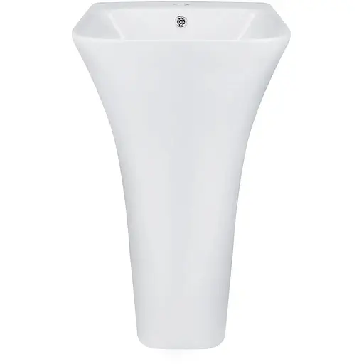 Умивальник підлоговий Qtap Crow 450x435x835 White QT0511G315WN, Білий - фото 1