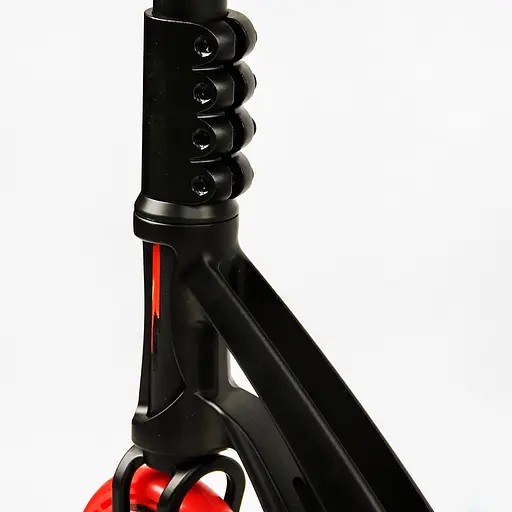 Самокат трюковий Best Scooter 53х12х85 см Чорно-червоний 000231350 - фото 3