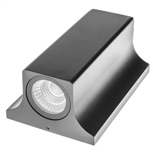 Підсвітка Brille LED фасадна IP65 AL-230/2х3W NW COB BK - фото 4