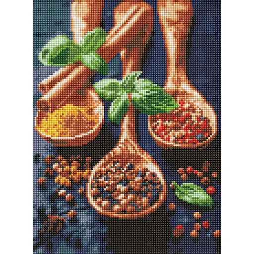 Алмазна мозаїка Витончені спеції AMO8031, 30х40 см