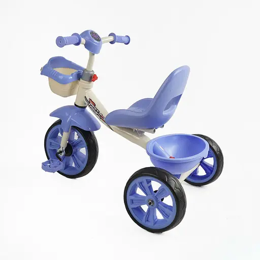 Детский трехколесный велосипед Best Trike BS-60811 со светом и музыкой фиолетовый - фото 2