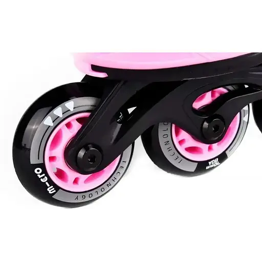 Ролики Micro Joy 29-32 Black/Pink (1012-MIS-JOY-BK-PK-29-32) - фото 3