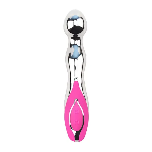 Вібратор Didi Magic G Wand 18 см сріблястий - фото 8