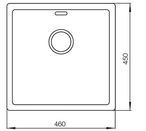 Мойка MIXXUS MX4645-200x1.2-HANDMADE (MX0567) - фото 2