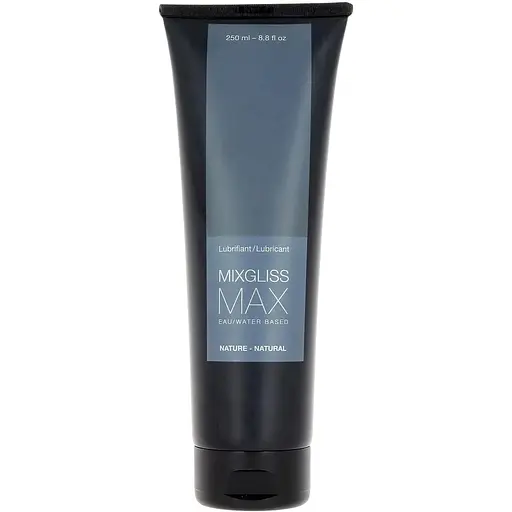 Анальна гель-змазка MixGliss Max Nature на водній основі з екстрактом алое 250 мл