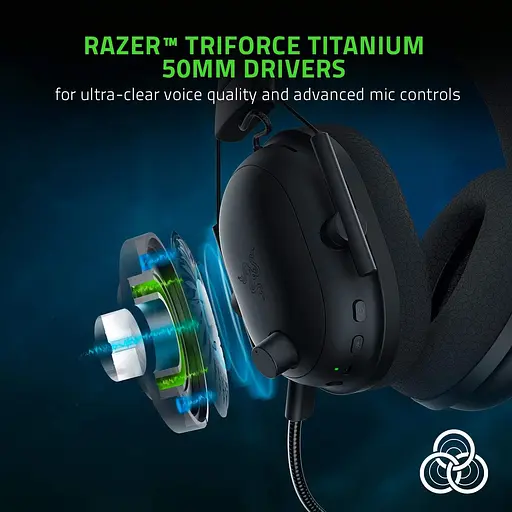 Ігрові навушники Razer BlackShark V2 Pro Wireless 2023 Black - фото 2