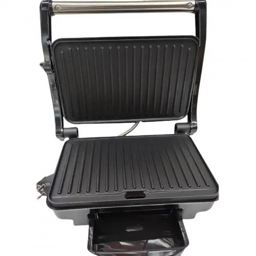 Прижимной контактный домашний электрогриль Rainberg RB-5412 2800 Вт для дома - фото 3
