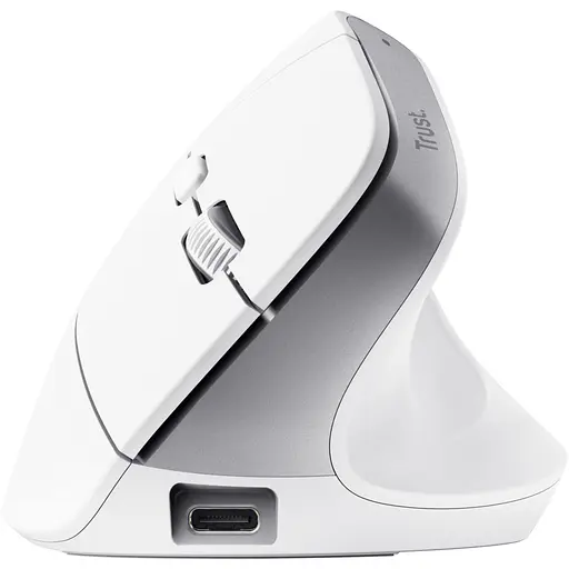 Мишка Trust Bayo+ Ergonomic Wireless/Bluetooth White (25399) - фото 6