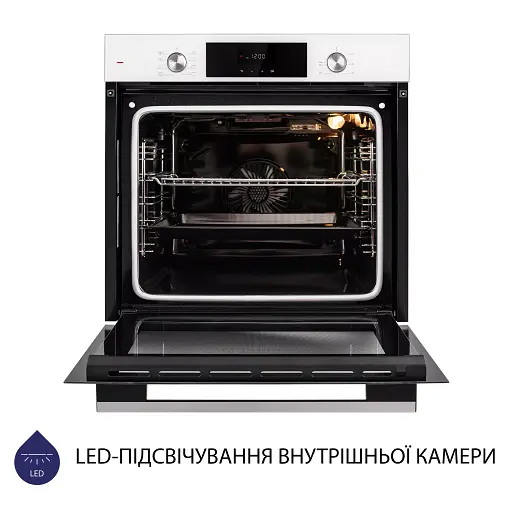 Духовой шкаф электрический Minola EOD 6814 WH - фото 6
