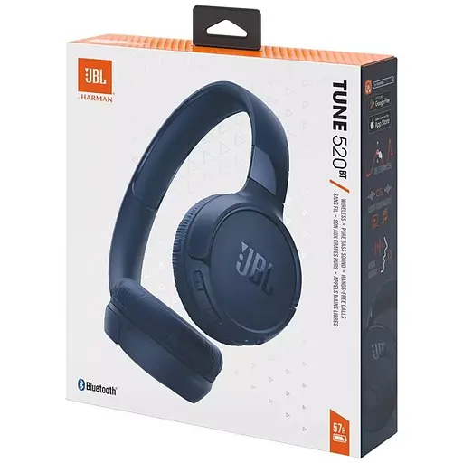 Наушники JBL TUNE 520BTBlue (JBLT520BTBLUEU) - фото 9