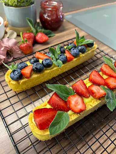 Металеві овальні формочки порційні для еклерів, тістечок та тарталеток 16х4х2.5 см (набір з 4 штук), Master Class Сірий 87230 - фото 9