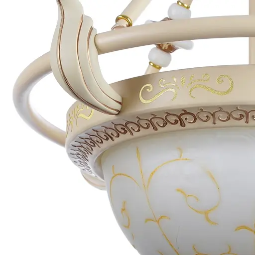 Люстра потолочная Brille классическая E27 60W BG (BKL-386C/3) - фото 3