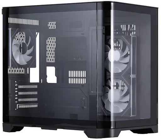 Корпус 1stPlayer UV5-BK-2FC7R-1FC7 Black (UV5-BK-2FC7R-1FC7) Без БП - фото 8