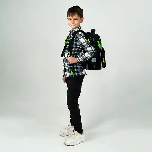 Рюкзак школьный каркасный Kite Education Digital (K26-556M-4) - фото 17