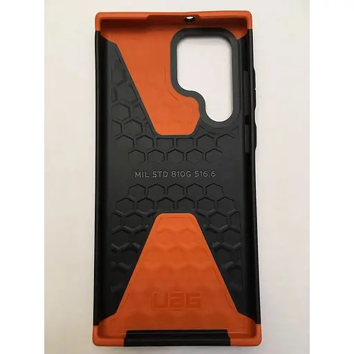 Оригінальний протиударний чохол UAG Civilian Samsung Galaxy S22 Ultra (6.8") Black 21344D124040 - фото 5