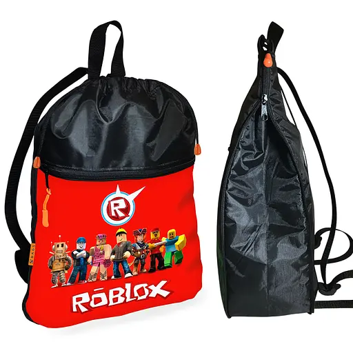 Шкільний рюкзак дитячий Роблокс / Roblox + Сумка для взуття спортивної форми рюкзак-мішок хлопчикові (01822) - фото 2
