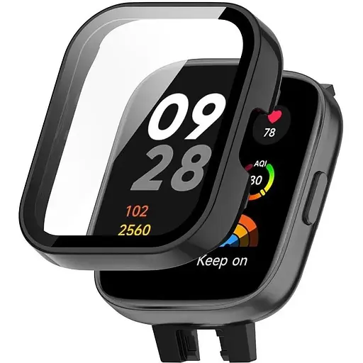 Захисний чохол Tamister для смартгодинника Redmi Watch 3 чорний