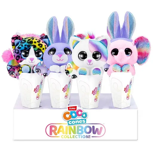 Іграшка м'яка  Zuru Coco Cones Rainbow в асортименті (9631SQ1) - фото 1