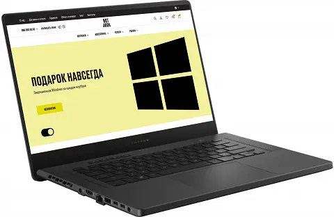 Ноутбук Asus ROG Zephyrus G15 GA503QM (GA503QM-BS94Q) Black - фото 4