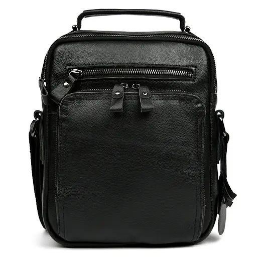 Шкіряна чоловіча сумка через плече та з ручкою Bexhill 26х22х9 см sum0028326 - фото 1