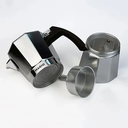 Гейзерная кофеварка Magio MG-1002, 300 мл (на 6 чашек) 88106 - фото 5