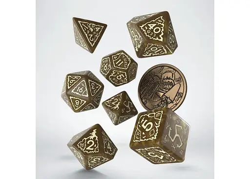 Набор кубиков The Witcher Dice Set. Crones - Weavess , 7 шт. (SWCR02) - фото 2