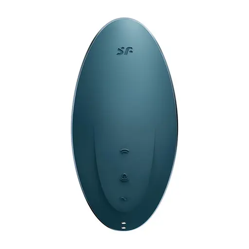 Вакуумний стимулятор клітора з вібрацією Satisfyer Vulva Lover 1 блакитний - фото 3
