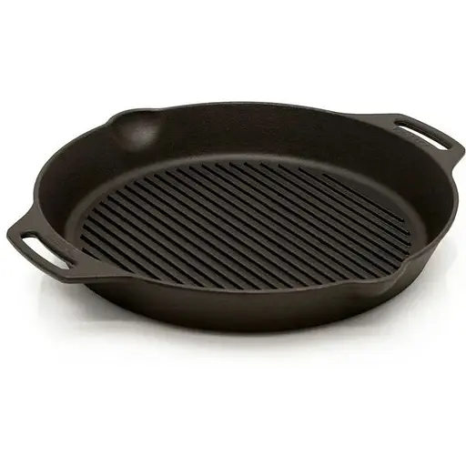 Сковорода-гриль чугунная Petromax Grill Fire Skillet с ручками-петлями 30 см (1017-gp35h-t)