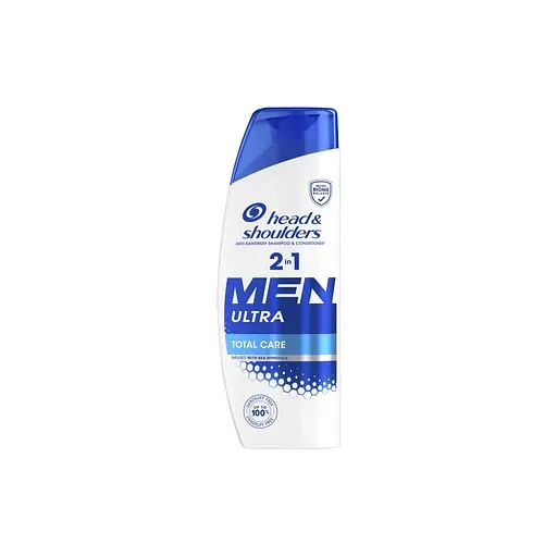 Шампунь Head & Shoulders Men Ultra Total Care 2 в 1 Комплексний догляд Проти лупи 330 мл (8700216304801)