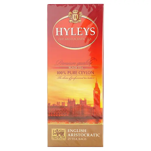 Чай Hyleys English aristocratic 50 г (25 шт. x 2 г) - фото 2