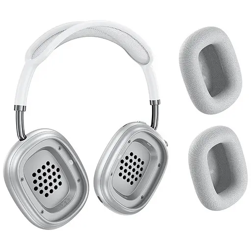 Накладні бездротові навушники Hoco W65 Plus Happy ANC Silver - фото 3