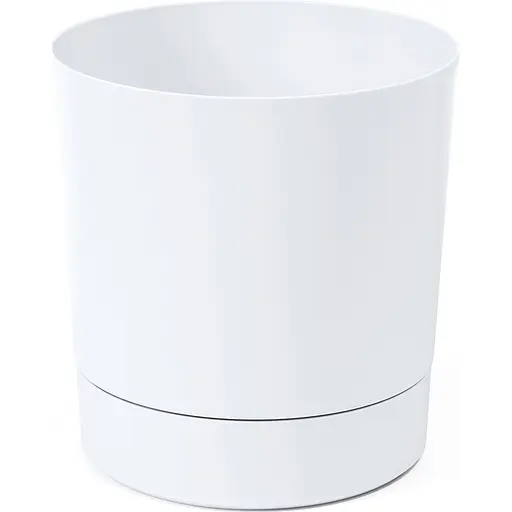 Вазон Lamela Aura с подставкой белый 28 x 29.4 см (9051267) - фото 1