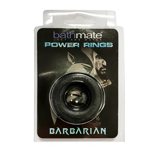 Эрекционное кольцо Bathmate Power Rings Barbarian 5 см черный - фото 2