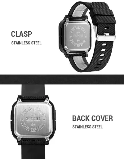 Часы Skmei Chess Black - фото 11