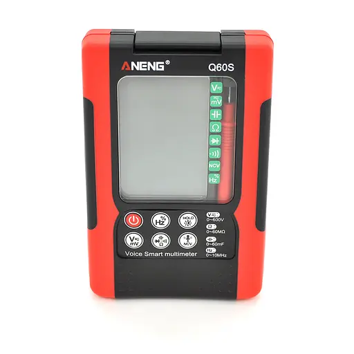 Мультиметр ANENG AN-Q60S, вимірювання: V, A, R, C, T, F - фото 5