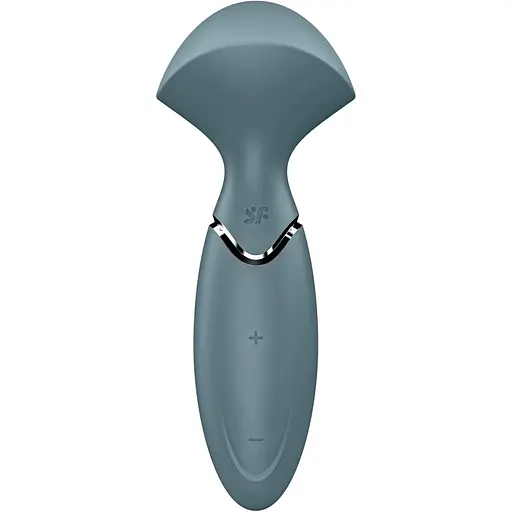 Вибромассажер Satisfyer Mini Wand-er Grey - фото 6