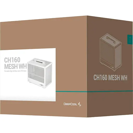 Корпус Deepcool CH160 MESH Без БП White (R-CH160-WHNMI0-G-1) - фото 12