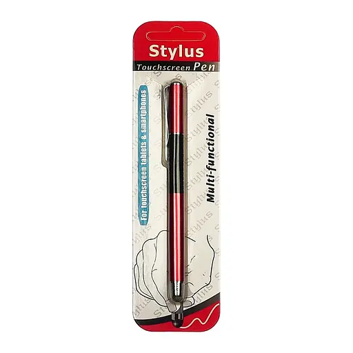 Стилус ємнісний, високоточний, Jot Pro двосторонній, алюмінієвий, з кріпленням, червоний - фото 4